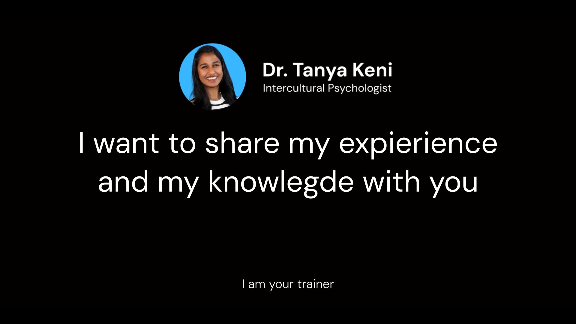 Introduction to Dr. Tanya Keni from the Inside Culture Academy. An expert in intercultural communication and cultural adaptation, helping individuals navigate and thrive in new cultural environments.