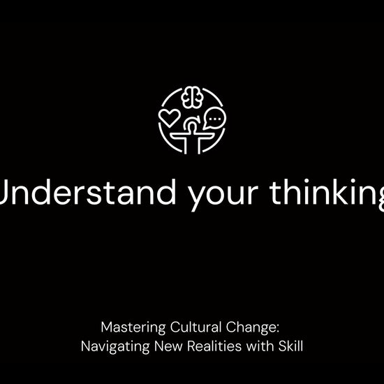 Preview image for Chapter 8.1: Understand Your Thinking from 'Mastering Cultural Change: Navigating New Realities with Skill' by Dr. Tanya Keni from the Inside Culture Academy. Explore how to balance your identity while adapting to German culture in the course 'The Hidden Rules of German Culture.